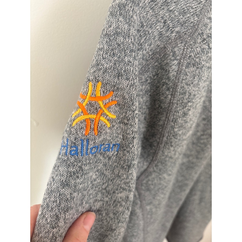 Patagonia Better Sweater 1/4 Zip Pullover Mens Medium Grey Heather Fleece Jacket - Picture 3 of 5